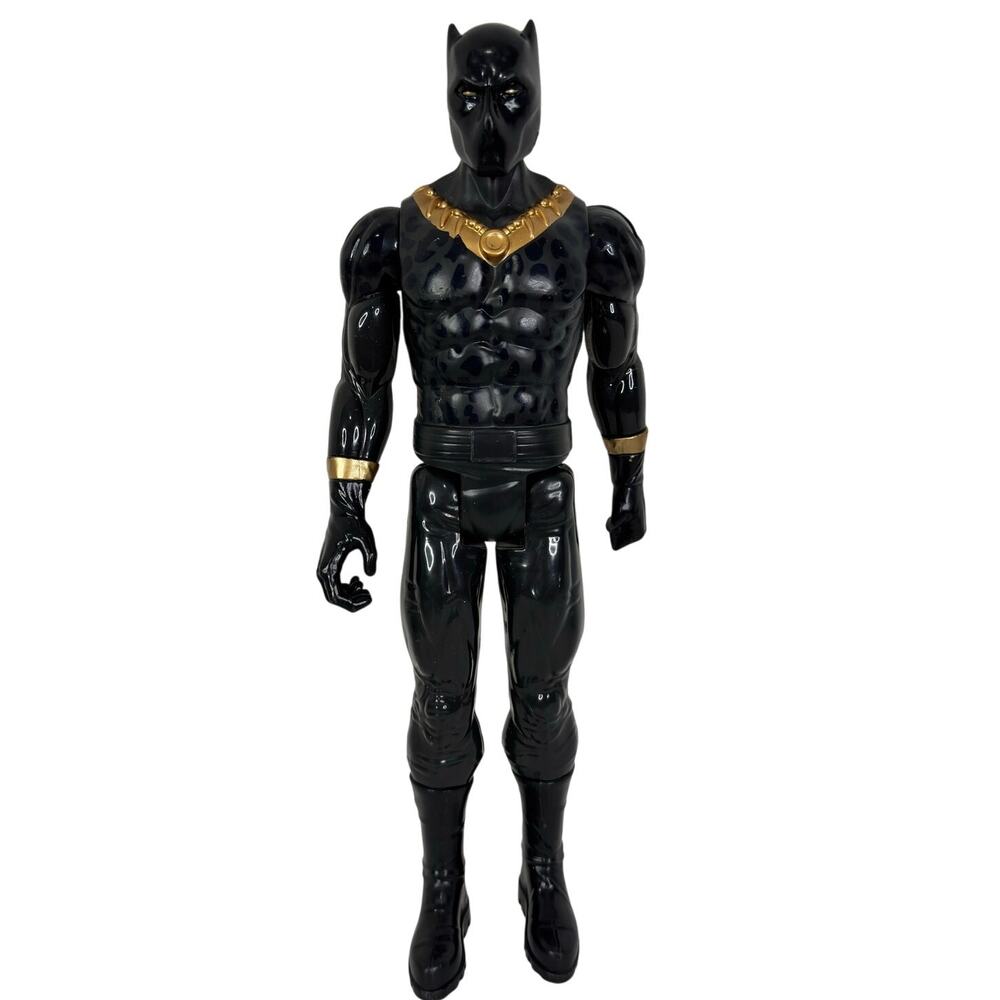 5 for $25| Marvel Avengers Black Panther 12" Action Figure Titan Hero Series Toy